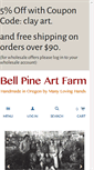 Mobile Screenshot of bellpineartfarm.com